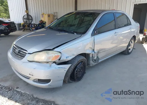 2006 Toyota Corolla Le z USA, uszkodzony, nr VIN 2T1BR32E76C582184